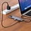 Ntech usb c hub - 8-in-1 USB-C Hub - Docking Station - USB Splitter - 4K HDMI - USB A - USB C - Ethernet - Micro SD - Geschikt voor  Apple / Laptop / Macbook / Windows / Chromebook / HP / Asus / Lenovo - Ethernet - Interhub