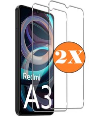 Ntech Screenprotector Geschikt voor Xiaomi Redmi A3 Beschermglas