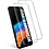 Ntech Hoesje geschikt voor Samsung Galaxy Xcover 6 Pro hoesje Zwart pasjeshouder telefoon hoes - Met screenprotector tempered glass voor Galaxy Xcover 6 Pro - 2x