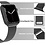 Ntech Ntech Bandje Zwart Geschikt voor Apple Watch Bandje Series 1 / 2 / 3 / 4 / 5 / 6 / 7 / 8 / 9 / SE - 38 / 40 / 41 mm -  horlogeband Extra sterke magneet