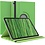Ntech Hoes Geschikt voor iPad Air 11 inch (2024) M2 Hoes Groen, iPad Air 6th / 5th / 4th Generation Hoes (2024/2022/2020) - 360° draaibare Bookcase