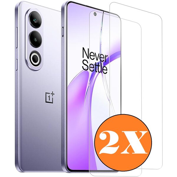 Ntech Screenprotector geschikt voor Oneplus Ace 3V - gehard Glas OnePlus Ace 3v Tempered Glass - 2 Stuks