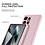 Ntech Hoesje geschikt voor Samsung Galaxy S25 Ultra Hoesje siliconen Pink Sand zacht TPU backcover - Met gehard glas screenprotector Galaxy S25 Ultra - 2 stuks