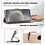 Ntech Hoesje geschikt voor Samsung Galaxy S25 bookcase Goud - Met screenprotector tempered glass Galaxy S25 - 2x