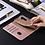 Ntech Hoesje geschikt voor Samsung Galaxy S25 bookcase Rose Goud - Met screenprotector tempered glass Galaxy S25 - 2x