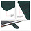 Ntech Hoesje geschikt voor Samsung Galaxy S25 Plus bookcase Groen - Met screenprotector tempered glass Galaxy S25 Plus - 2x