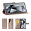 Ntech Hoesje geschikt voor Samsung Galaxy S25 Ultra bookcase Goud - Met screenprotector tempered glass Galaxy S25 Ultra - 2x