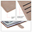 Ntech Hoesje geschikt voor Samsung Galaxy S25 Ultra bookcase Goud - Met screenprotector tempered glass Galaxy S25 Ultra - 2x