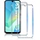 Ntech Hoesje geschikt voor Samsung Galaxy A16 4G / 5G hoesje Rood pasjeshouder telefoon hoes - Met screenprotector tempered glass voor Galaxy A16 4G / 5G - 2x