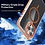 Ntech Magsafe Hoesje Geschikt voor iPhone 16 Pro Max hoesje Heavy Duty Carbon Case Zwart met Versterkte Zijkanten, MagSafe en Camera Kickstand