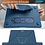 Ntech Hoes Geschikt voor Macbook New Pro 13 inch Hoes Navy shockproof heavy duty hoesje Woven Fabric - MacBook Pro M1/ M2 2022 2021 A2338 A2289 A2251 A2159 A1989 A1706 M2 case met Opvouwbare kickstand hoes hardcover