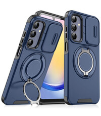 Ntech Hoesje Geschikt voor Samsung Galaxy A16 4G / 5G hoesje Blauw