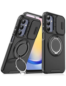 Ntech Hoesje Geschikt voor Samsung Galaxy A16 4G / 5G hoesje Zwart