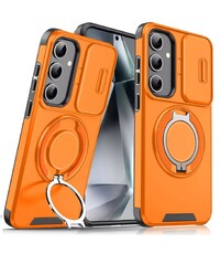 Ntech Hoesje Geschikt voor Samsung Galaxy A16 4G / 5G hoesje Oranje