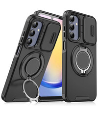 Ntech Hoesje Geschikt voor Samsung Galaxy A15 hoesje Zwart