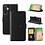 Ntech Hoesje Geschikt Voor Samsung Galaxy A56 Hoesje met Pasjeshouder - bookcase Portemonnee - Zwart