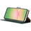 Ntech Hoesje geschikt voor Samsung Galaxy A56 bookcase Groen - Met screenprotector tempered glass Galaxy A56