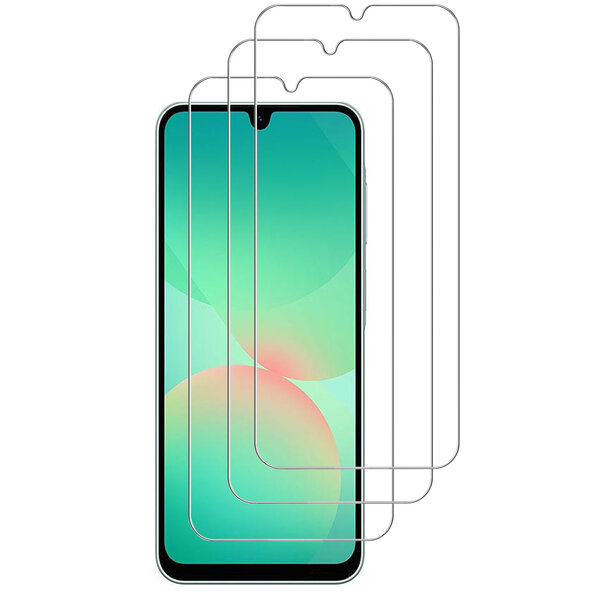 Ntech Screenprotectors geschikt voor Samsung Galaxy A26 - gehard Glas Tempered Glass – 3 Stuks