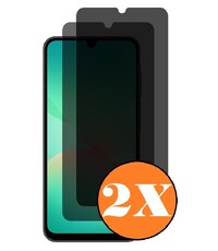 Ntech Privacy screenprotector Geschikt voor Samsung Galaxy A26 screenprotector Privacy