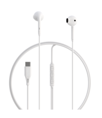 Ntech oordopjes met Draad - Smart Series USB C Geschikt voor iPhone 16 / 16 Pro Max