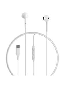 Ntech oordopjes met Draad - Smart Series USB C Geschikt voor iPhone 16 / 16 Pro Max