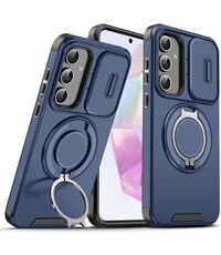 Ntech Hoesje Geschikt voor Samsung Galaxy A56 / A36 hoesje Blauw