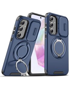 Ntech Hoesje Geschikt voor Samsung Galaxy A56 / A36 hoesje Blauw