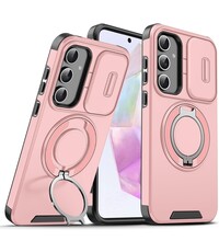 Ntech Hoesje Geschikt voor Samsung Galaxy A56 / A36 hoesje Rose Goud