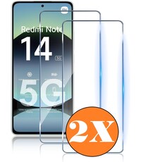 Ntech Screenprotector geschikt voor Xiaomi Redmi Note 14 5G Screen Protector
