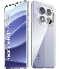 Ntech Hoesje geschikt voor Xiaomi Redmi Note 14 Pro 5G/Poco X7 5g hoesje