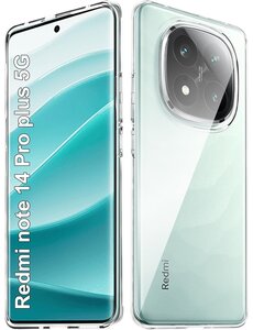 Ntech Hoesje geschikt voor Xiaomi Redmi Note 14 Pro+ Plus 5G hoesje