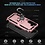 Ntech Hoesje Geschikt voor Samsung Galaxy A26 5G Hoesje Rose Goud Anti-Shock Hybrid Armor hoesje Met Draaibare Ring Houder - Samsung A26 Screenprotector 2 pack