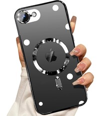 Ntech Magsafe Hoesje Geschikt Voor iPhone 16e / iPhone 17e hoesje Zwart