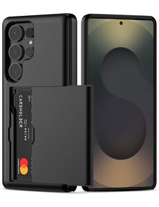 Ntech Hoesje Geschikt voor Samsung S25 Ultra Hoesje Zwart