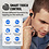 Ntech Oortjes Draadloos - Draadloze Oordopjes Zwart A26 – kleinste tws ter wereld - Bluetooth Oordopjes – Oordopjes Draadloos – Sport Oordopjes