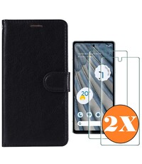 Ntech Hoesje geschikt voor Google Pixel 7A hoesje Zwart