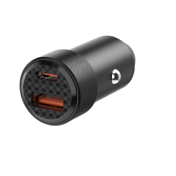 Ntech 60W Autolader USB C & USB A - Sigarettenaansteker Snellader - Auto Accessoires - Laad Extra Snel - Auto Oplader - 12V / 24V Adapter Zwart