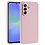 Ntech Hoesje geschikt voor Samsung Galaxy A36 Hoesje siliconen Pink Sand siliconen hoesje TPU - met Samsung A36 Screenprotector - 2 stuks