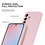 Ntech Hoesje geschikt voor Samsung Galaxy A56 Hoesje siliconen Pink Sand siliconen hoesje TPU - met Samsung A56 Screenprotector - 2 stuks