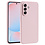 Ntech Hoesje geschikt voor Samsung Galaxy A56 Hoesje siliconen Pink Sand siliconen hoesje TPU - met Samsung A56 Screenprotector - 2 stuks