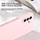 Ntech Hoesje geschikt voor Samsung Galaxy A56 Hoesje siliconen Pink Sand siliconen hoesje TPU - met Samsung A56 Screenprotector - 2 stuks