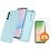Ntech Hoesje geschikt voor Samsung Galaxy A56 Hoesje siliconen Mint Groen siliconen hoesje TPU - met Samsung A56 Screenprotector - 2 stuks