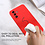 Ntech Hoesje geschikt voor Samsung Galaxy A56 Hoesje siliconen Rood siliconen hoesje TPU - met Samsung A56 Screenprotector - 2 stuks