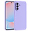Ntech Hoesje geschikt voor Samsung Galaxy A56 Hoesje siliconen Lila siliconen hoesje TPU - met Samsung A56 Screenprotector - 2 stuks