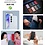 Ntech Hoesje geschikt voor Samsung Galaxy A55 5G hoesje Rood pasjeshouder telefoon hoes - Met screenprotector tempered glass voor Galaxy A55 5G - 2x