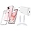 Ntech  USB C Adapter - USB C Snellader 20W Met 1m Kabel iPhone 15 Hoesje Geschikt iPhone 15 transparant Anti Shock silicone met 2x screenprotector- Ntech COMBI-SET