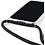 Ntech Hoesje met koord en pashouder Geschikt voor iPhone 16 Pro Max Hoesje - transparant siliconen shockproof backcover case