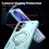 Ntech Magsafe Hoesje Geschikt voor Samsung Galaxy A26 Hoesje Lake Blauw - Armor Hoesje met Met Draaibare Ring Houder