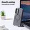 Ntech Magsafe Hoesje Geschikt voor Samsung A16 hoesje Zwart Heavy Duty Carbon Case met Versterkte Zijkanten, MagSafe en Camera Kickstand