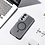Ntech Magsafe Hoesje Geschikt voor Samsung A16 hoesje Zwart Heavy Duty Carbon Case met Versterkte Zijkanten, MagSafe en Camera Kickstand